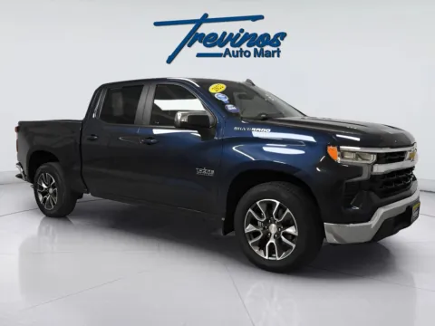 Blue 2022 Chevrolet Silverado 1500 LT for sale in McAllen, TX