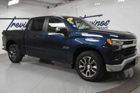 Blue 2022 Chevrolet Silverado 1500 LT for sale in McAllen, TX