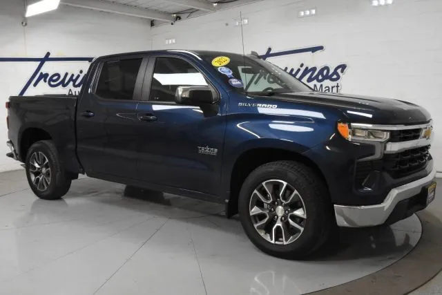 Blue 2022 Chevrolet Silverado 1500 LT for sale in McAllen, TX