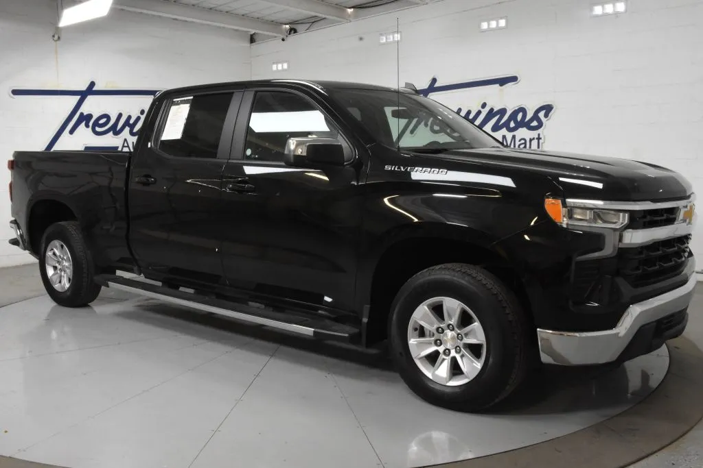 Black 2024 Chevrolet Silverado 1500 Crew Cab LT Pickup 4D 6 1/2 ft for sale in McAllen, TX