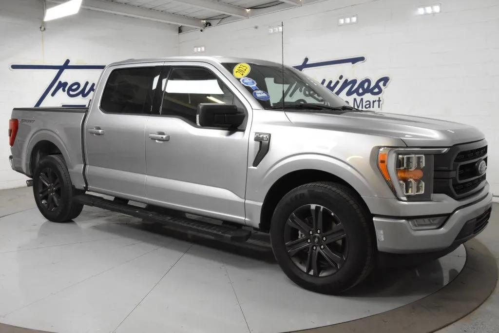 Silver 2023 Ford F-150 SuperCrew Cab XLT Pickup 4D 5 1/2 ft for sale in McAllen, TX