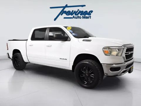 White 2022 Ram 1500 Big Horn/Lone Star for sale in McAllen, TX