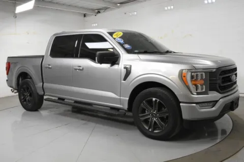 Silver 2022 Ford F-150 SuperCrew Cab XLT Pickup 4D 5 1/2 ft for sale in McAllen, TX