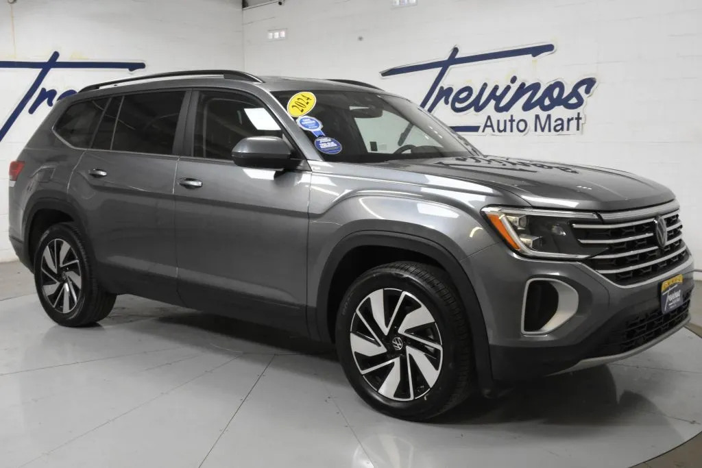 Gray 2024 Volkswagen Atlas SE 4MOTION w/Tech Pkg Sport Utility 4D for sale in McAllen, TX