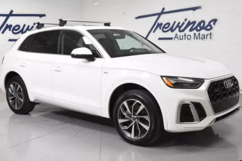 White 2024 Audi Q5 45 S line Premium for sale in McAllen, TX