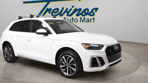 White 2024 Audi Q5 45 S line Premium for sale in McAllen, TX