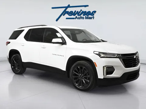 White 2022 Chevrolet Traverse RS for sale in McAllen, TX