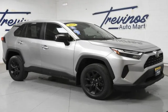 Silver 2024 Toyota RAV4 LE for sale in McAllen, TX
