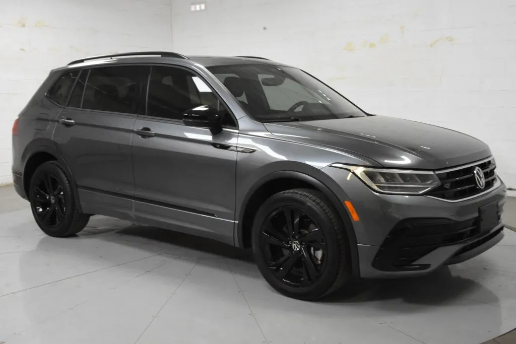 Gray 2023 Volkswagen Tiguan SE R-Line Black Sport Utility 4D for sale in McAllen, TX