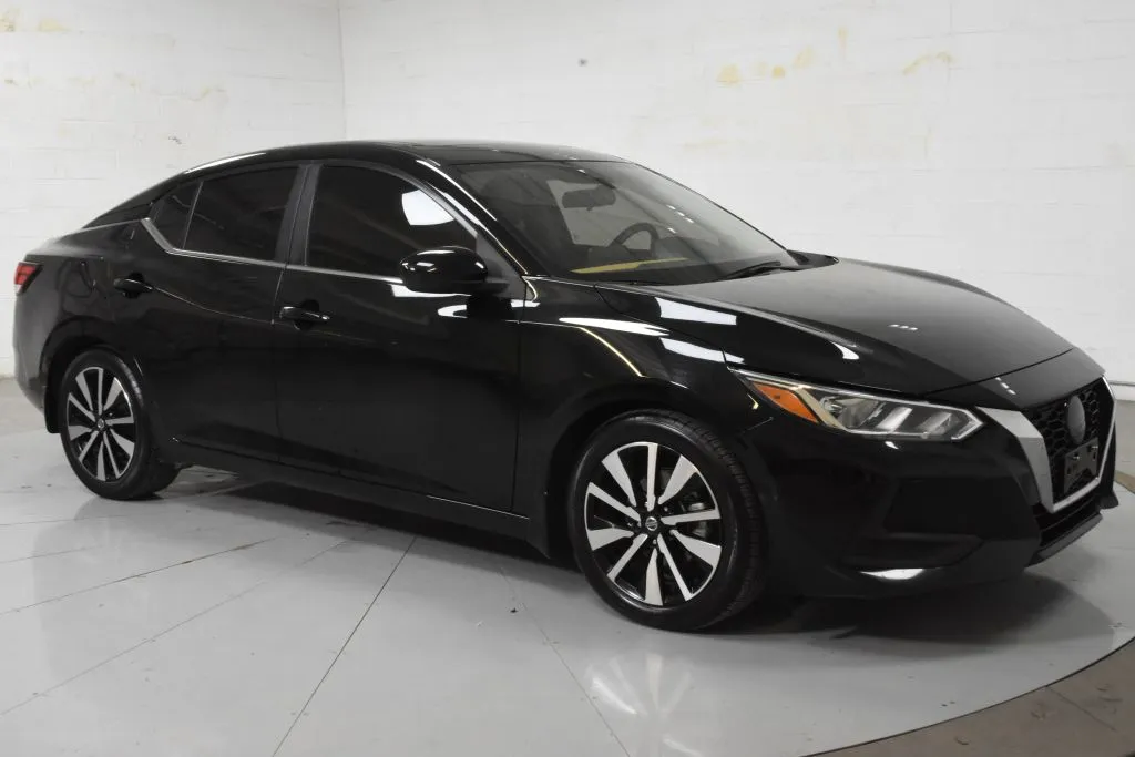 Black 2022 Nissan Sentra SV Sedan 4D for sale in McAllen, TX