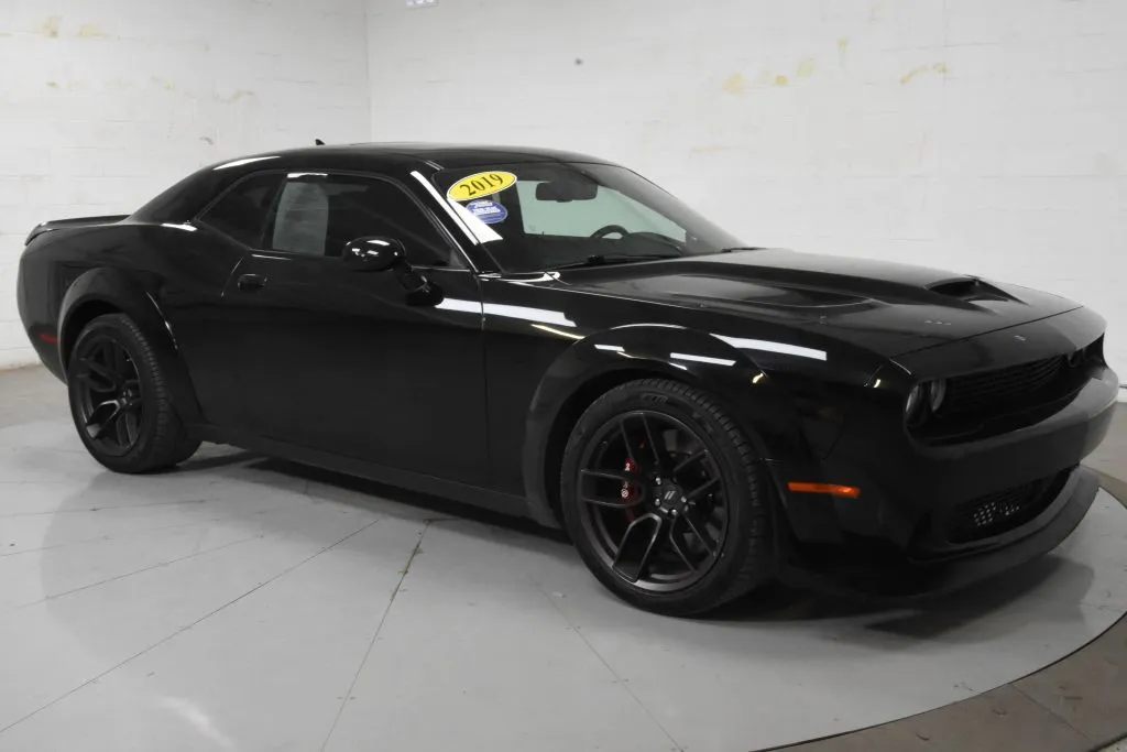 Black 2019 Dodge Challenger R/T Scat Pack Coupe 2D for sale in McAllen, TX