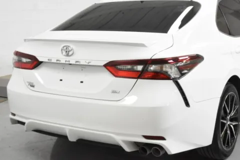 Another view of 2021 Toyota Camry SE Sedan 4D for sale in McAllen, TX at Trevinos Auto Mart