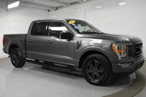 Gray 2023 Ford F-150 SuperCrew Cab XLT Pickup 4D 5 1/2 ft for sale in McAllen, TX