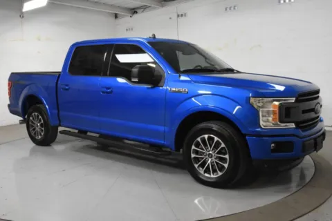 Blue 2020 Ford F-150 SuperCrew Cab XLT Pickup 4D 5 1/2 ft for sale in McAllen, TX
