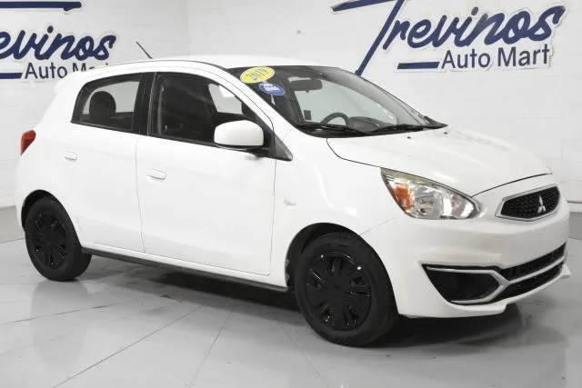 White 2019 Mitsubishi Mirage ES for sale in McAllen, TX