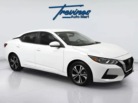 White 2022 Nissan Sentra SV for sale in McAllen, TX
