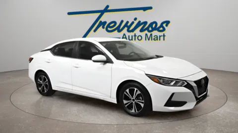 White 2022 Nissan Sentra SV for sale in McAllen, TX