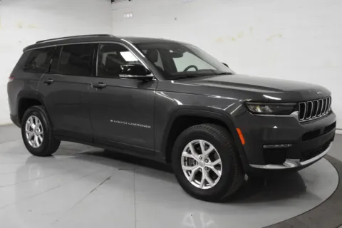 Gray 2022 Jeep Grand Cherokee L Limited for sale in McAllen, TX
