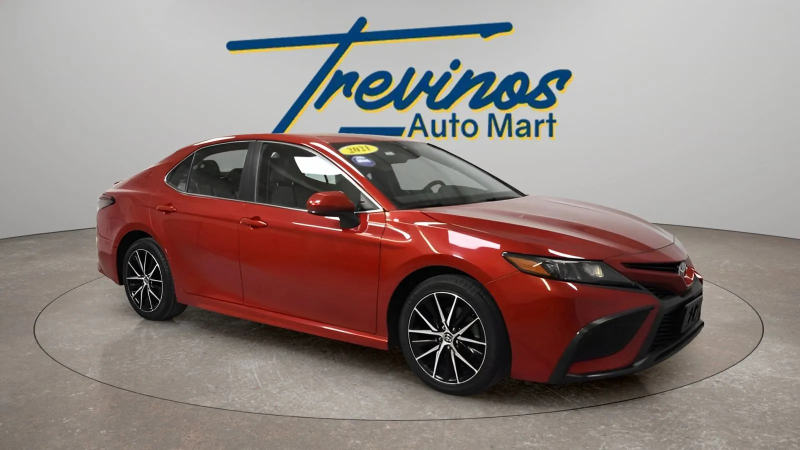 Red 2021 Toyota Camry SE for sale in McAllen, TX