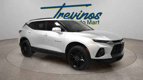 Silver 2022 Chevrolet Blazer RS for sale in McAllen, TX