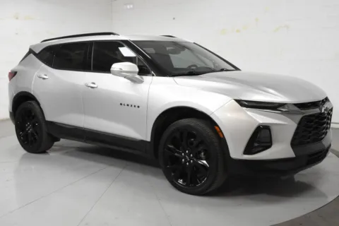 Silver 2022 Chevrolet Blazer RS for sale in McAllen, TX