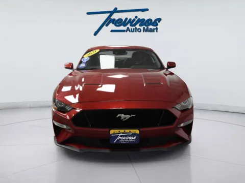 Another view of 2021 Ford Mustang GT Premium for sale in McAllen, TX at Trevinos Auto Mart