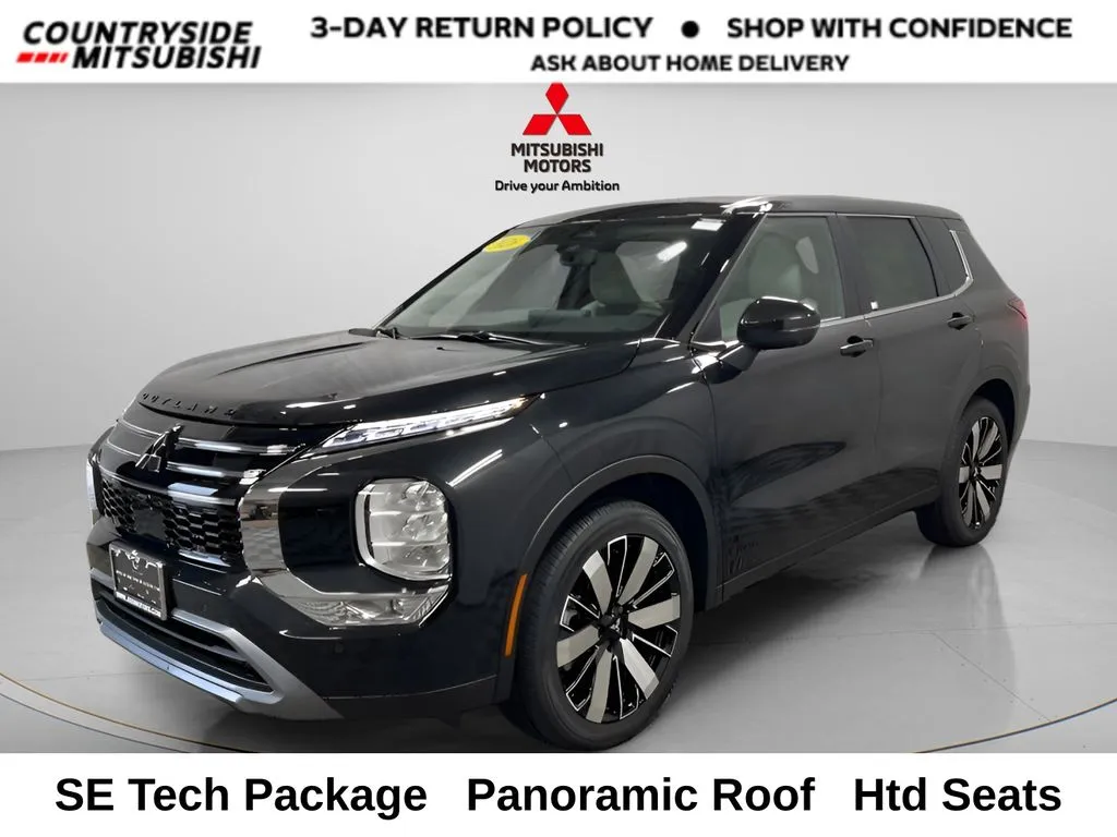 Black 2026 Mitsubishi Outlander SE for sale in Countryside, IL