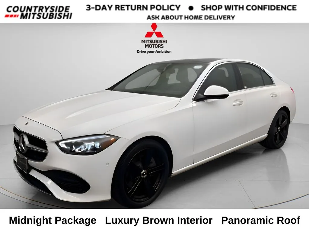White 2025 Mercedes-Benz C-Class C 300 for sale in Countryside, IL
