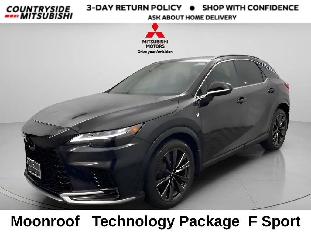Black 2024 Lexus RX 350 F Sport Handling for sale in Countryside, IL