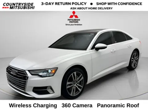 White 2023 Audi A6 45 Premium for sale in Countryside, IL