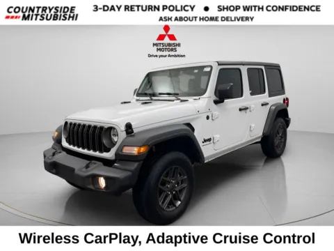 White 2025 Jeep Wrangler Sport S for sale in Countryside, IL