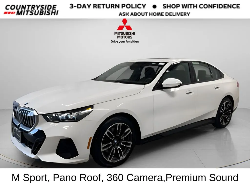 White 2026 BMW 5 Series 530i xDrive for sale in Countryside, IL