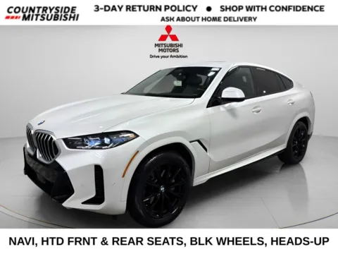 White 2025 BMW X6 xDrive40i for sale in Countryside, IL