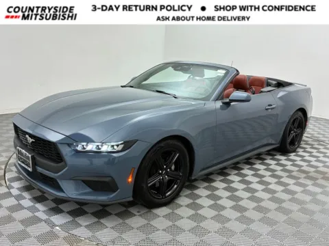 Blue 2024 Ford Mustang EcoBoost Premium for sale in Countryside, IL
