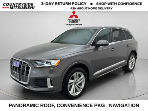 Gray 2023 Audi Q7 45 Premium for sale in Countryside, IL