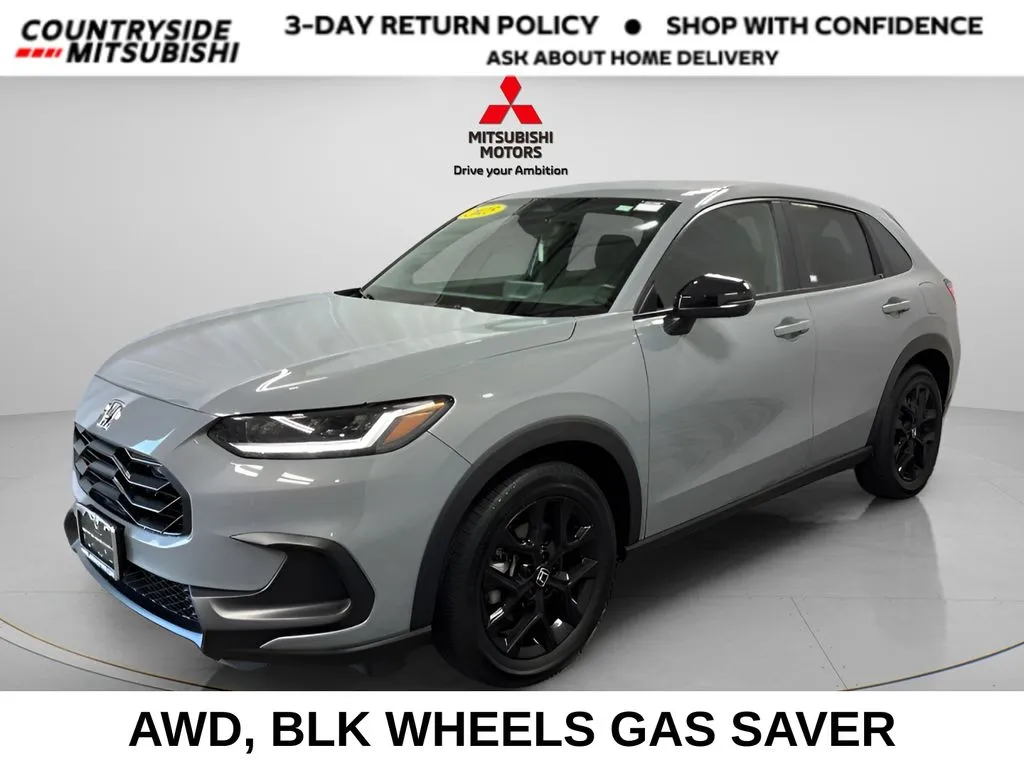 Gray 2025 Honda HR-V Sport for sale in Countryside, IL