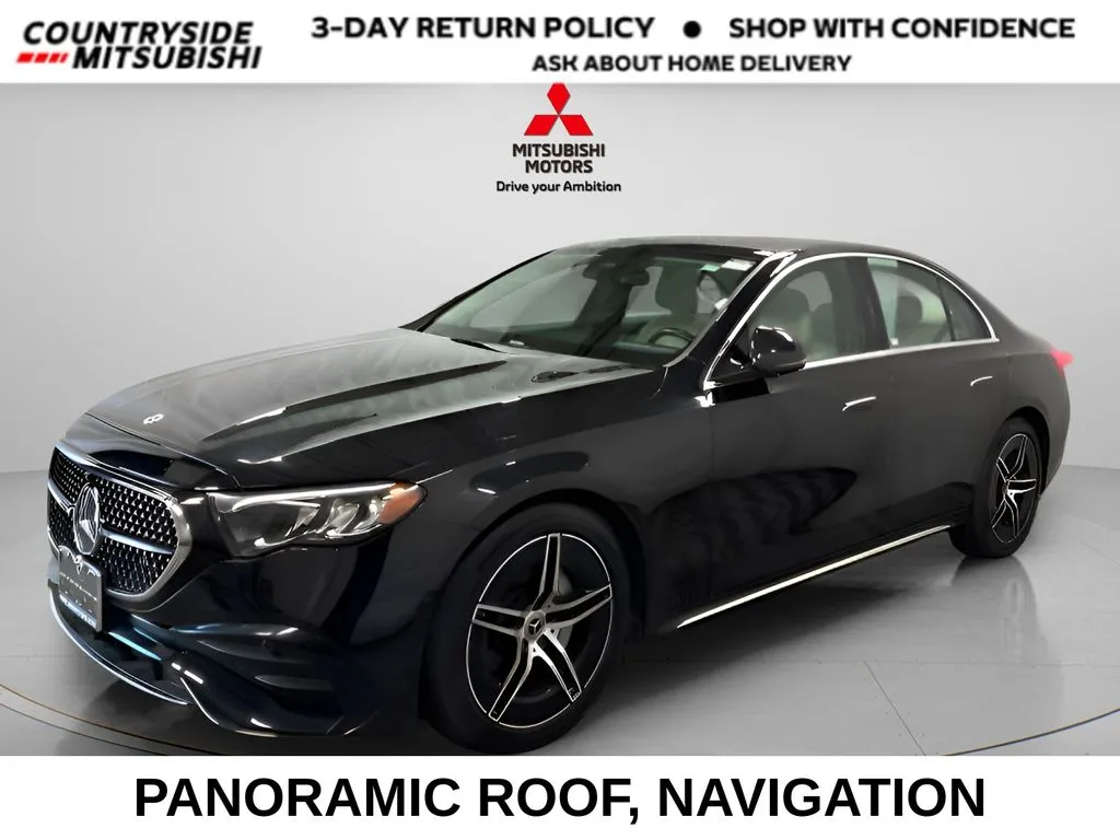 Black 2025 Mercedes-Benz E-Class E 350 for sale in Countryside, IL
