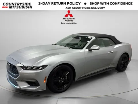 Silver 2024 Ford Mustang EcoBoost Premium for sale in Countryside, IL