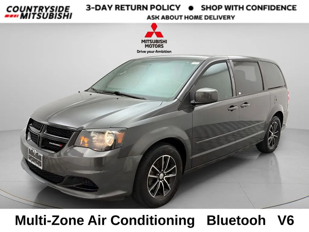 Gray 2016 Dodge Grand Caravan SE Plus for sale in Countryside, IL
