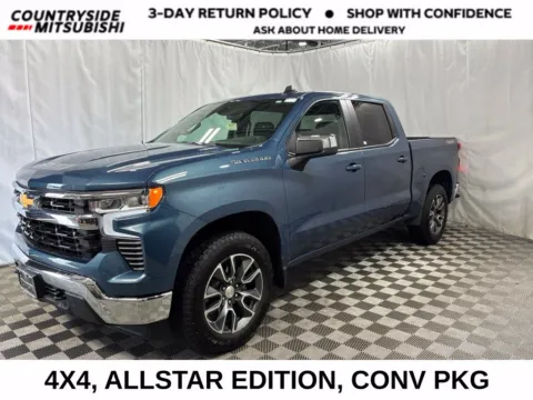 Blue 2024 Chevrolet Silverado 1500 LT for sale in Countryside, IL