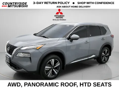Gray 2023 Nissan Rogue SL for sale in Countryside, IL