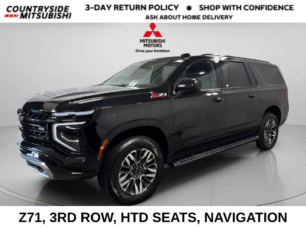 Black 2025 Chevrolet Suburban Z71 for sale in Countryside, IL