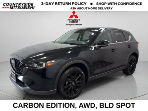 Black 2025 Mazda CX-5 2.5 S Carbon Edition for sale in Countryside, IL