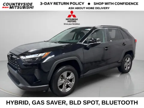 Black 2025 Toyota RAV4 Hybrid LE for sale in Countryside, IL