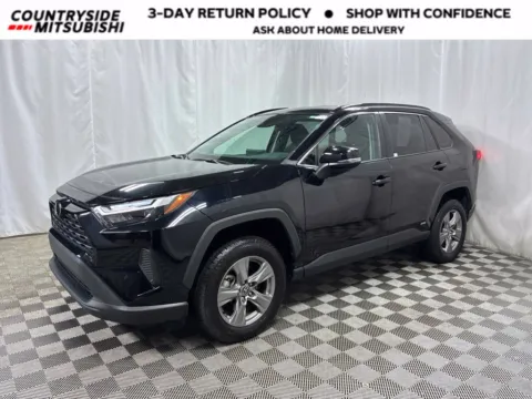 Black 2025 Toyota RAV4 Hybrid LE for sale in Countryside, IL