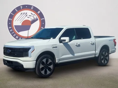 Photos of 2023 Ford F-150 Lightning Platinum for sale in Fort Walton Beach, FL at Step One Cadillac Fort Walton Beach