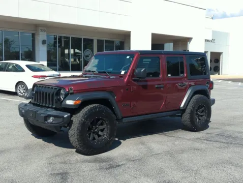 Red 2021 Jeep Wrangler Unlimited Willys for sale in Fort Walton Beach, FL