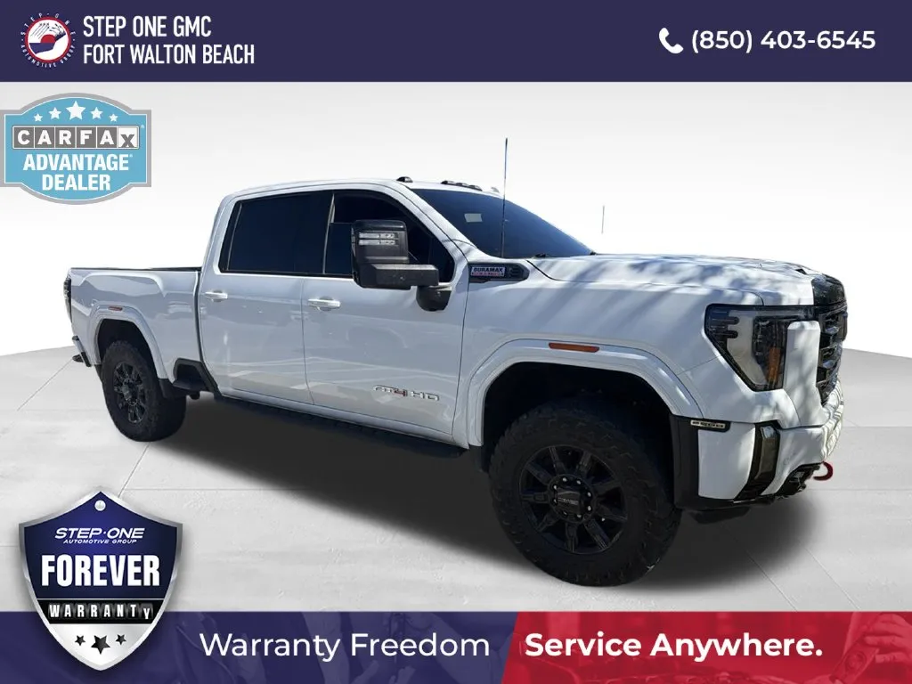 White 2024 GMC Sierra 2500 HD AT4 for sale in Fort Walton Beach, FL