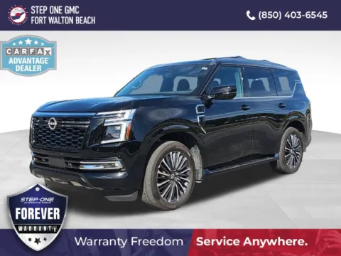 Black 2025 Nissan Armada Platinum Reserve for sale in Fort Walton Beach, FL