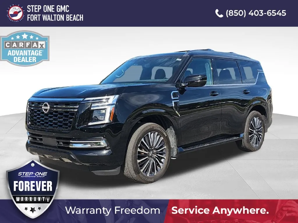 Black 2025 Nissan Armada Platinum Reserve for sale in Fort Walton Beach, FL
